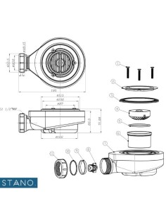 BONDE HORIZONTALE SANS CAPOT DIAMETRE 90 DUPLACH 2