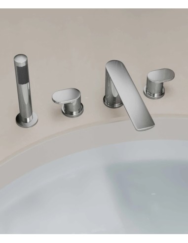 MITIGEUR BAIN DOUCHE 4 TROUS NUNKI KROOS