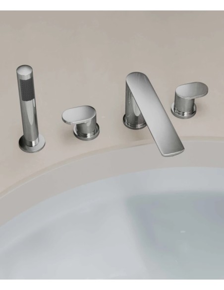 MITIGEUR BAIN DOUCHE 4 TROUS NUNKI KROOS