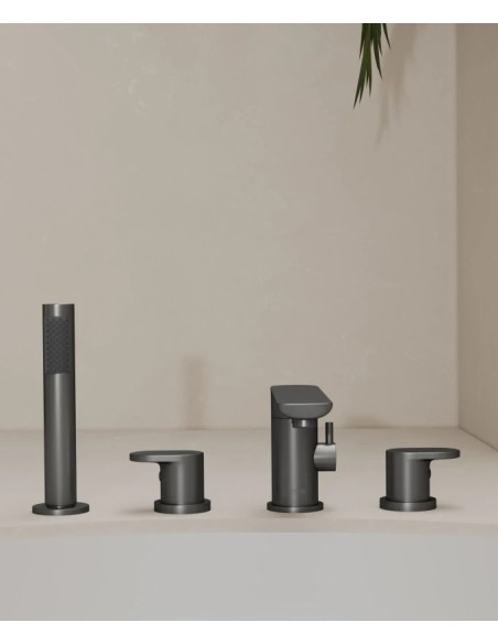 MITIGEUR BAIN DOUCHE 4 TROUS NUNKI KROOS