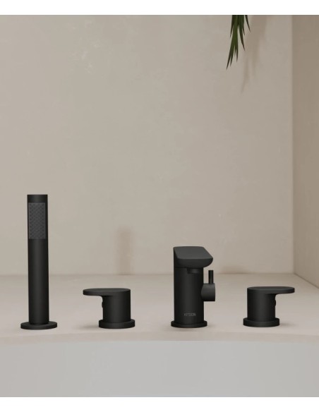 MITIGEUR BAIN DOUCHE 4 TROUS NUNKI KROOS