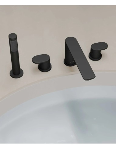 MITIGEUR BAIN DOUCHE 4 TROUS NUNKI KROOS