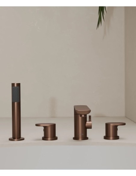 MITIGEUR BAIN DOUCHE 4 TROUS NUNKI KROOS