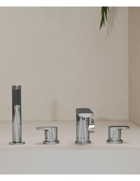 MITIGEUR BAIN DOUCHE 4 TROUS NUNKI KROOS