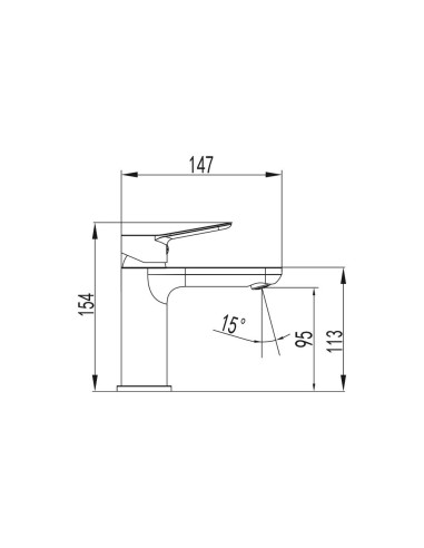 MITIGEUR  LAVABO  RHIO - GME