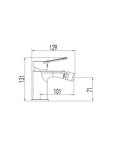 MITIGEUR BIDET   RHIO - GME