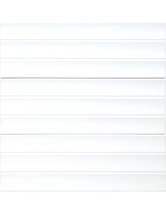 CARRELAGE MURAL ATLAS WHITE 01DIM 12*35CM MAYOLICA
