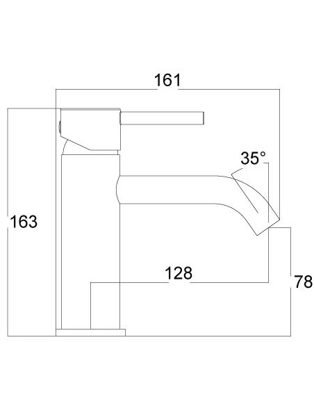 MITIGEUR LAVABO EVO BORRAS