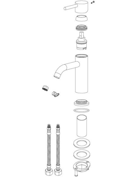 MITIGEUR LAVABO EVO BORRAS