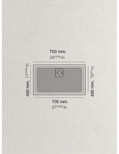 EVIER DE CUISINE ZIE 70 POALGI