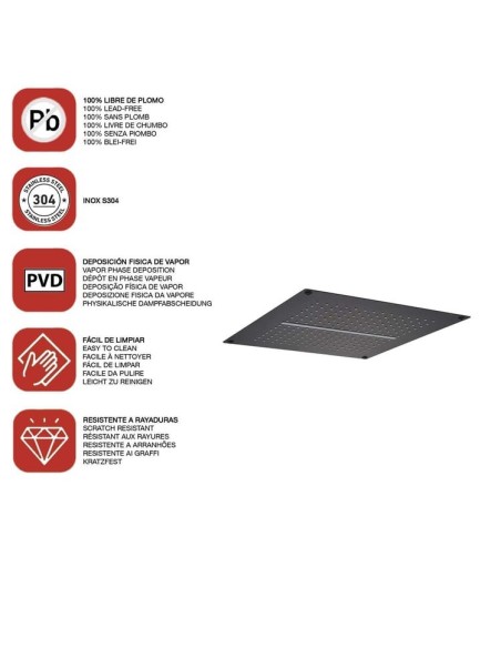 DOUCHE ENCASTREE MECANIQUE 3 VOIES TRINITY SKY BATH