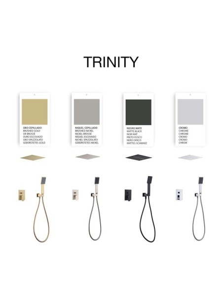 DOUCHE ENCASTREE MECANIQUE 3 VOIES TRINITY SKY BATH