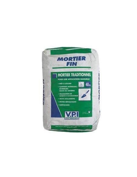 MORTIER FIN GRIS SAC 25KG