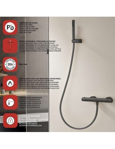 MITIGEUR DE DOUCHE THERMOSTATIQUE SUPREME SKY BATH