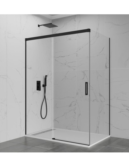 PAROI DE DOUCHE FRONTAL+LATERALE FIXE BASIC GME