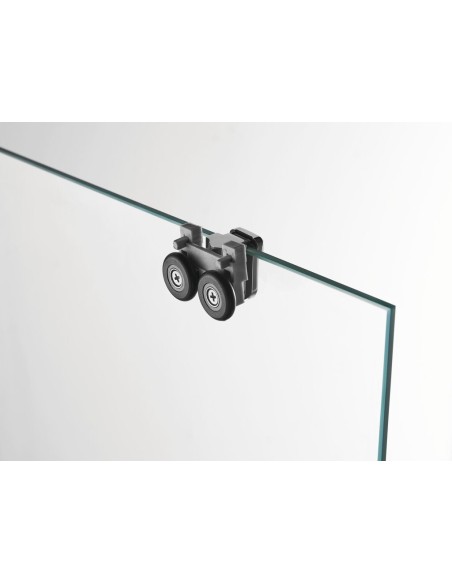 PAROI DE DOUCHE FRONTAL+LATERALE FIXE BASIC GME