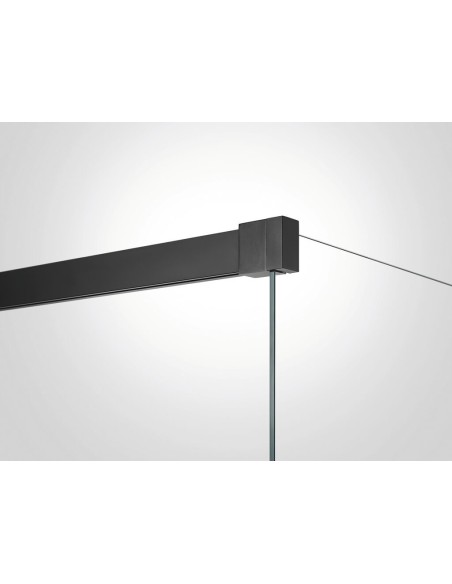 PAROI DE DOUCHE FRONTAL+LATERALE FIXE BASIC GME