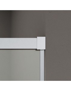 PAROI DE DOUCHE FRONTAL+LATERALE FIXE BASIC GME 2