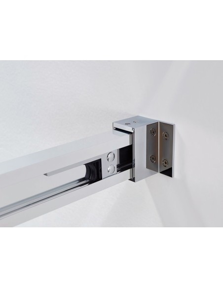 PAROI DE DOUCHE FRONTAL+LATERALE FIXE BASIC GME