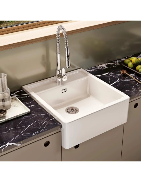 EVIER TIMBRE CERAMIQUE BUTLER SANINDUSA