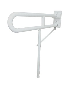 BARRE FIXE PIVOTANTE PLIANTE AVEC JAMBE DE SUPPORT NOFER