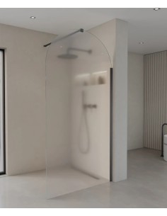 PAROI DE DOUCHE  EN VERRE FIXE ARRONDI SANTANA KROOS