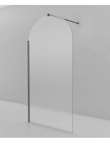 PAROI DE DOUCHE  EN VERRE FIXE ARRONDI SANTANA KROOS