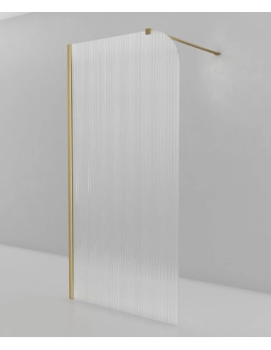 PAROI DE DOUCHE FIXE EN VERRE CANNELE CUBA KROOS