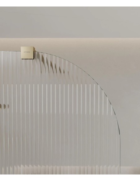 PAROI DE DOUCHE FIXE EN VERRE CANNELE CUBA KROOS