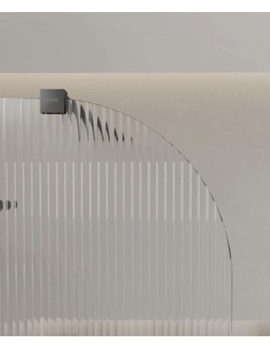 PAROI DE DOUCHE FIXE EN VERRE CANNELE CUBA KROOS