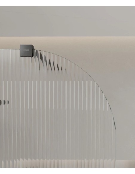 PAROI DE DOUCHE FIXE EN VERRE CANNELE CUBA KROOS