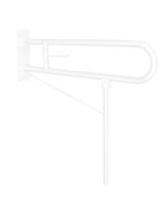 BARRE D'APPUI PIVOTANTE AVEC PORTE ROULEAU ET PIED DE SUPPORT AU SOL NOFER