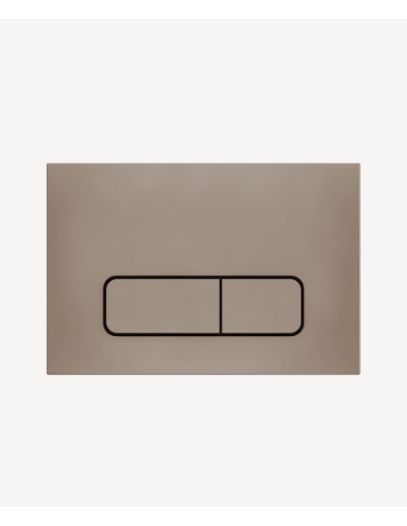 PLAQUE DE DECLENCHEMENT RECTANGULAIRE COMPATIBLE AVEC LE BÂTI SUPPORT SIGMA DUO FIX ZUMA KROSS