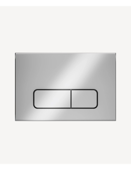 PLAQUE DE DECLENCHEMENT RECTANGULAIRE COMPATIBLE AVEC LE BÂTI SUPPORT SIGMA DUO FIX ZUMA KROSS