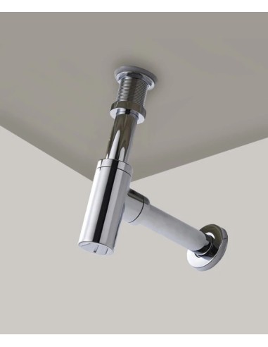 SIPHON LAVABO CYLINDRIQUE AVEC TROP PLEIN KROOS