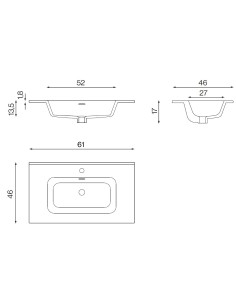 VASQUE CERAMIQUE VOLTERRA BLANCHE MAT NOFER 2
