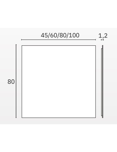 MIROIR SIMPLE LEVEL NOFER