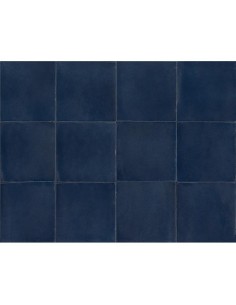 CARRELAGE SEMI MATT MANG MEMORIA TAPPETO 1 BLU LUX DIM 15*15 MARAZZI