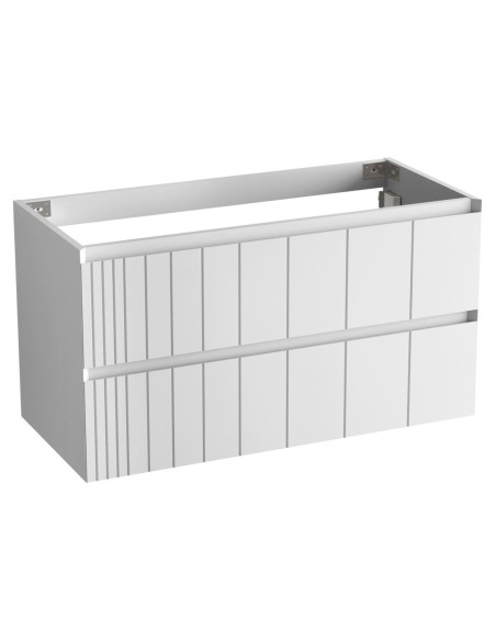 MEUBLE VASQUE SUSPENDU POLE 2 TIROIRS NOFER