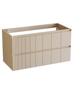 MEUBLE VASQUE SUSPENDU POLE 2 TIROIRS NOFER 2