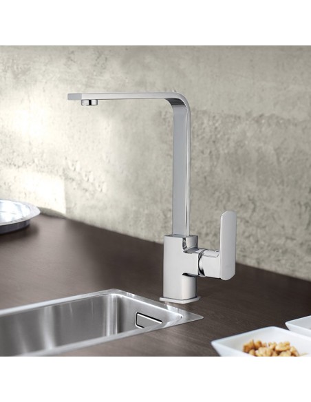 MITIGEUR CUISINE MONOCOMMANDE QUADRA  - GME