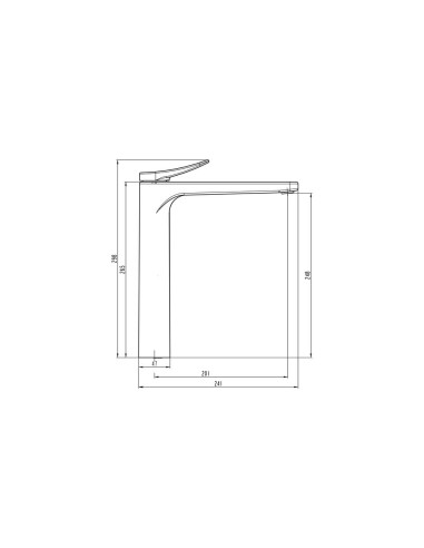 MITIGEUR LAVABO HAUT CLIO GME