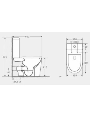 WC COMPACT TURIN AQUORE