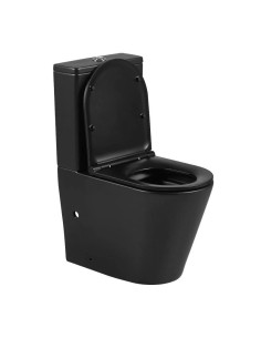 WC COMPACT NOIR MAT TURIN AQUORE 2