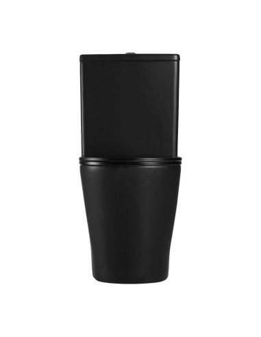 WC COMPACT NOIR MAT TURIN AQUORE