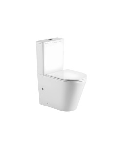 WC COMPACT BLANC MAT TURIN AQUORE