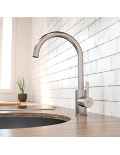 MITIGEUR CUISINE  ROUND ACIER - GME