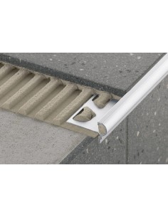 PROFILE POUR NEZ DE MARCHE SCHLUTER TREP EN ALUMINIUM ANODISÉ SCHLUTER