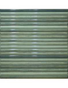 CARRELAGE MURAL DIM 12*35CM VENICE SAGE MAYOLICA