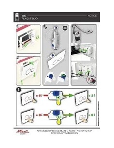 PLAQUE A DOUBLE DECLENCHEMENT DUO  NICOLL 2